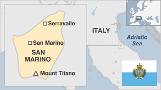 San Marino Map